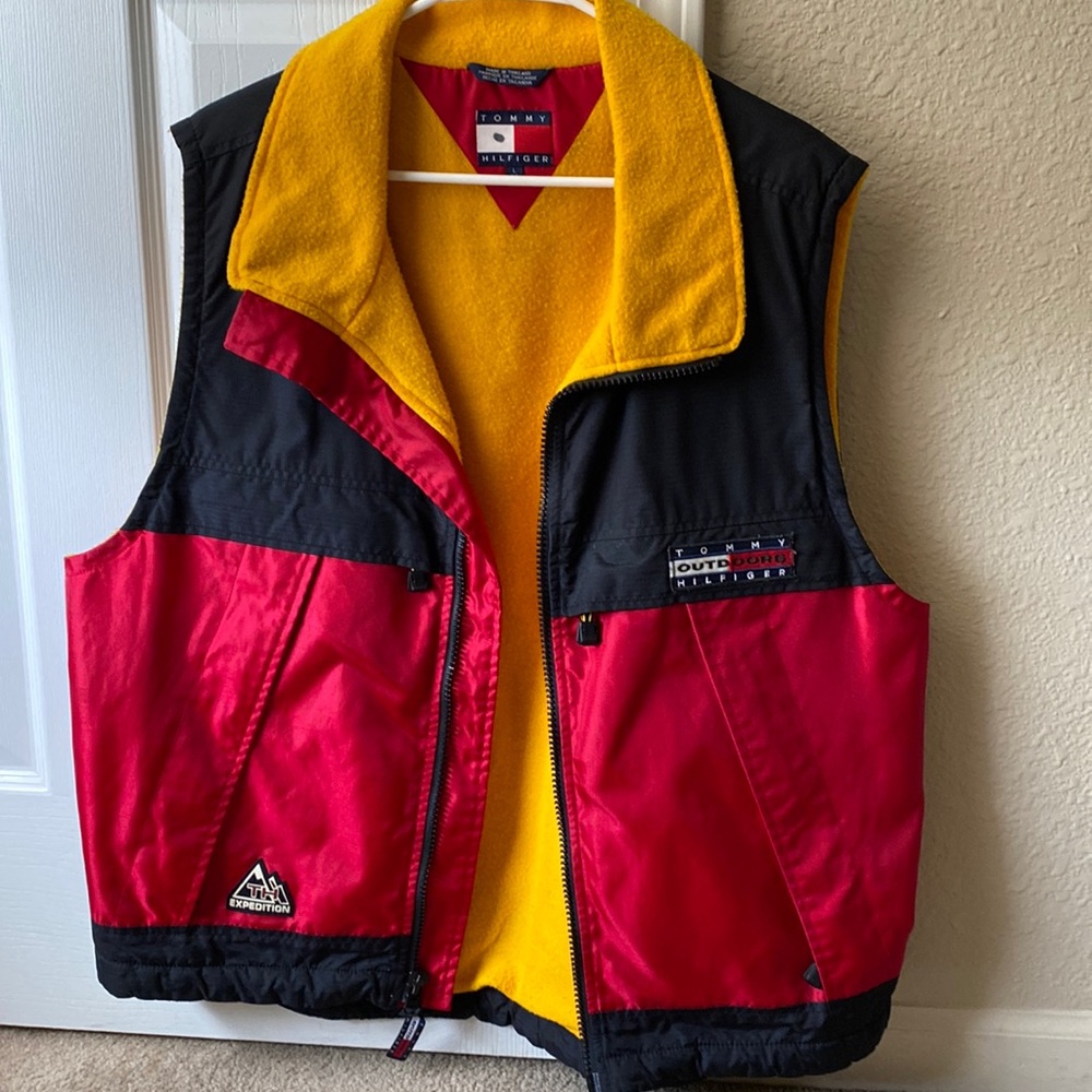 Tommy Hilfiger retro outdoors expedition vest